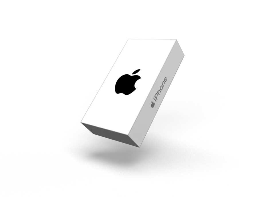 Коробка нового iPhone